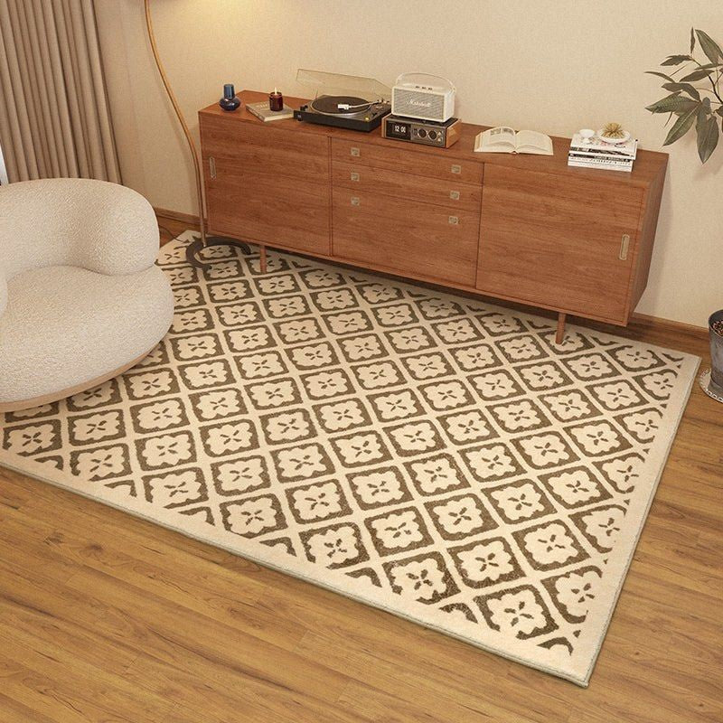 LUKIAN Beige Area Carpet Rug - Radical Homes Singapore
