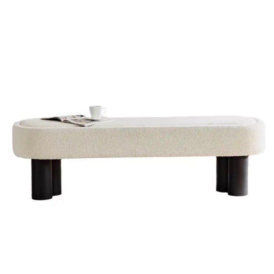 BOUCLIER Modern Boucle Bench - Cassa Haus Singapore