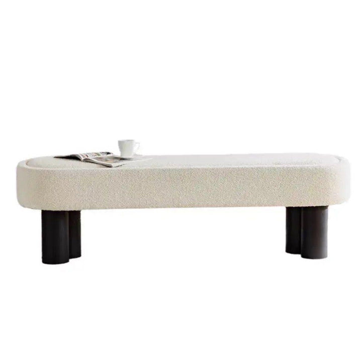 BOUCLIER Modern Boucle Bench - Cassa Haus Singapore