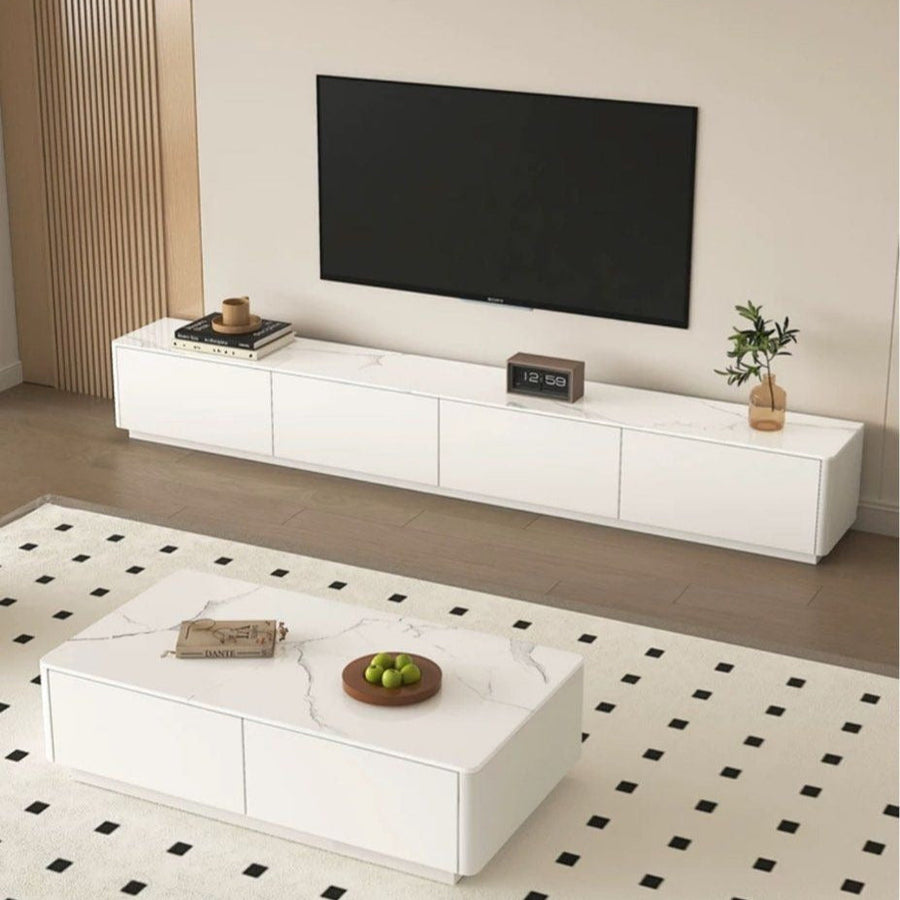WEXLEY Modern Sintered Stone TV Console - Radical Homes Singapore