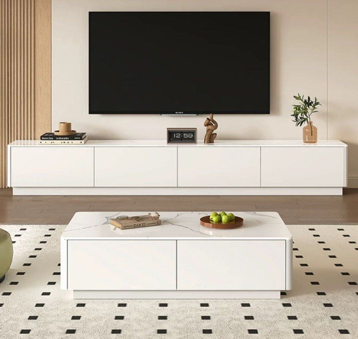 WEXLEY Modern Sintered Stone TV Console - Radical Homes Singapore