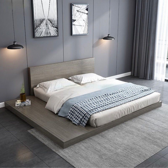 ELO Japandi Platform Bedframe - Cassa Haus Singapore