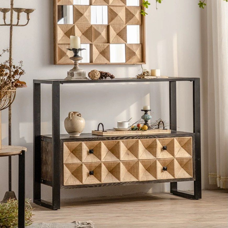 ELEONORA Rustic Console Table - Radical Homes Singapore