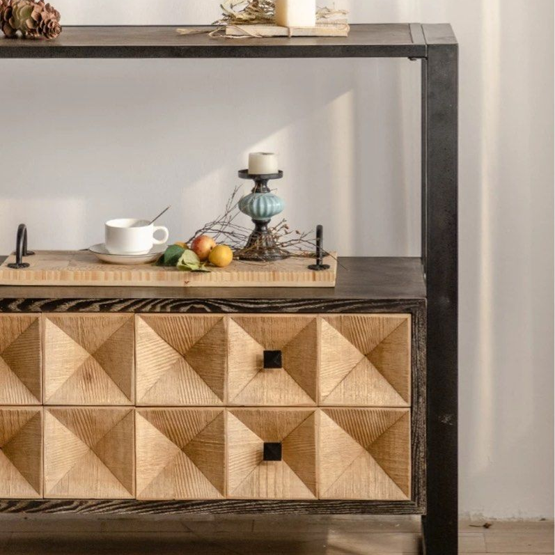 ELEONORA Rustic Console Table - Radical Homes Singapore