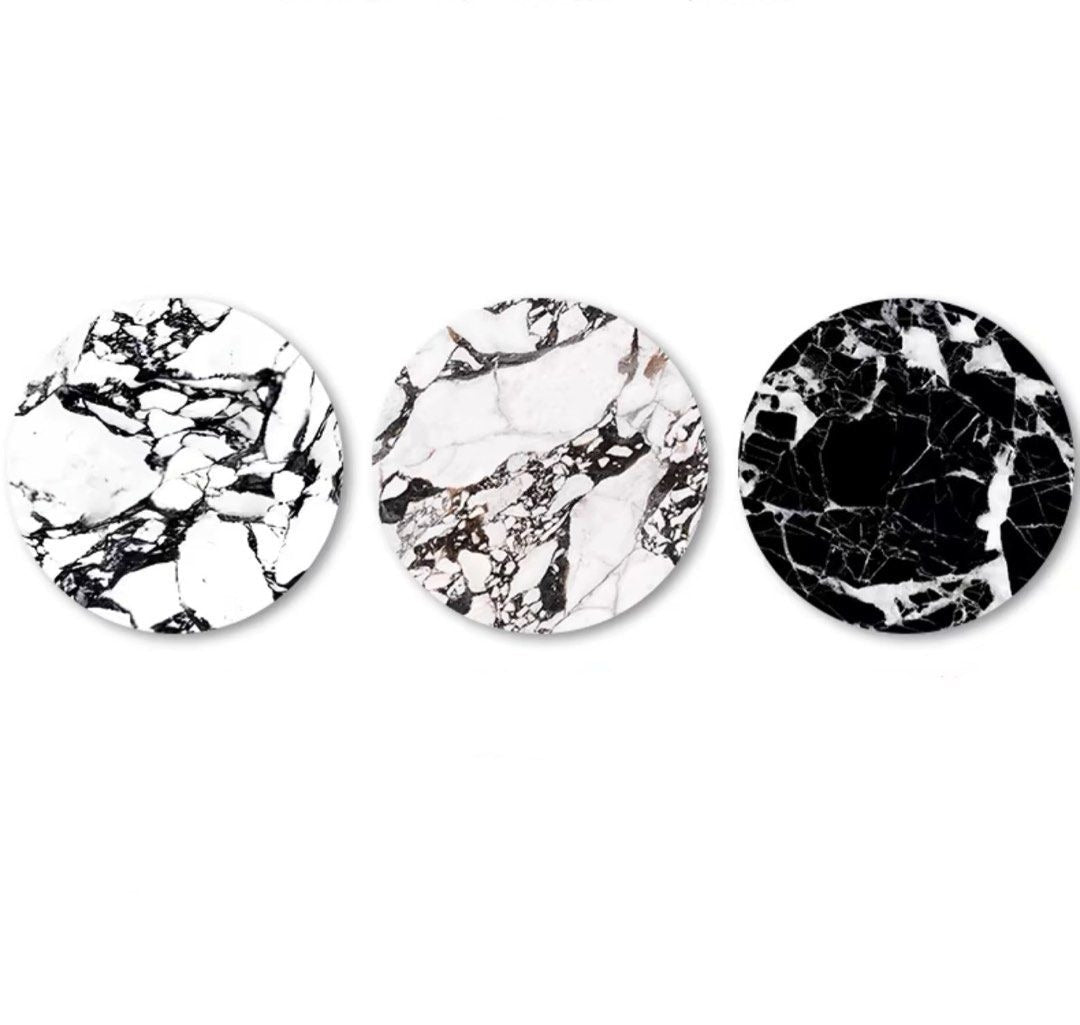 PRACA Modern Marble Round Dining Table - Radical Homes Singapore
