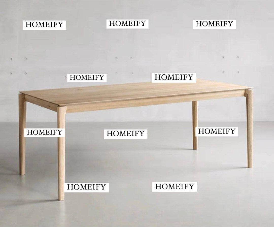 MARES Scandinavian Dining Table - Radical Homes Singapore