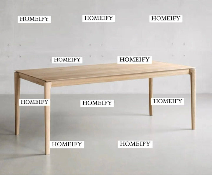 MARES Scandinavian Dining Table - Radical Homes Singapore
