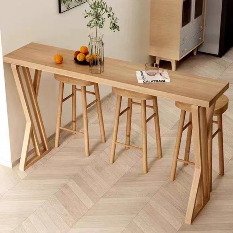MURPHY Scandinavian Solid Wood Bar Table - Radical Homes Singapore
