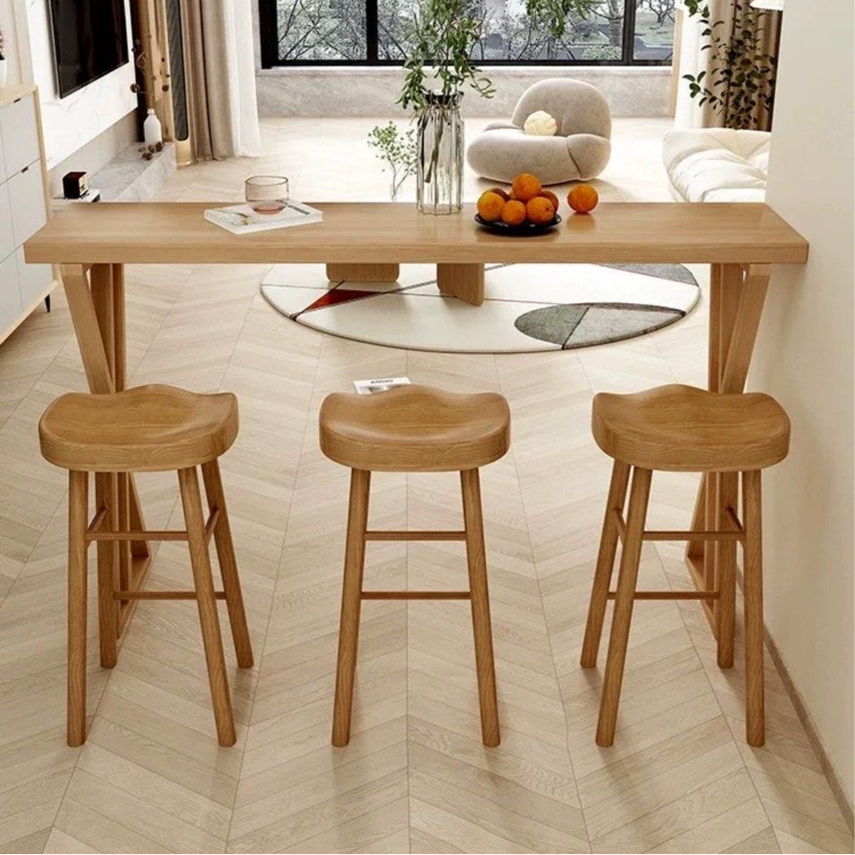MURPHY Scandinavian Solid Wood Bar Table - Radical Homes Singapore