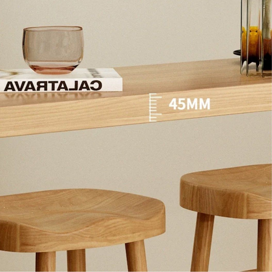 MURPHY Scandinavian Solid Wood Bar Table - Radical Homes Singapore