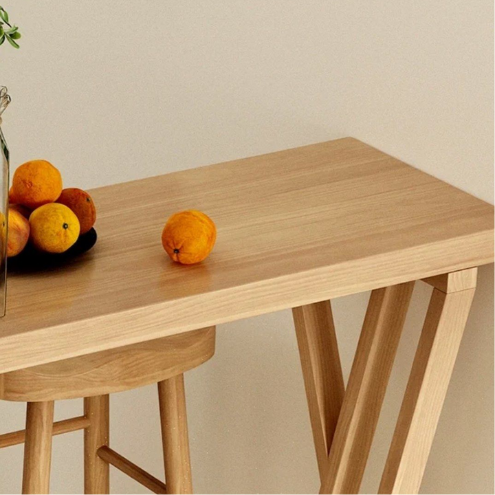 MURPHY Scandinavian Solid Wood Bar Table - Radical Homes Singapore