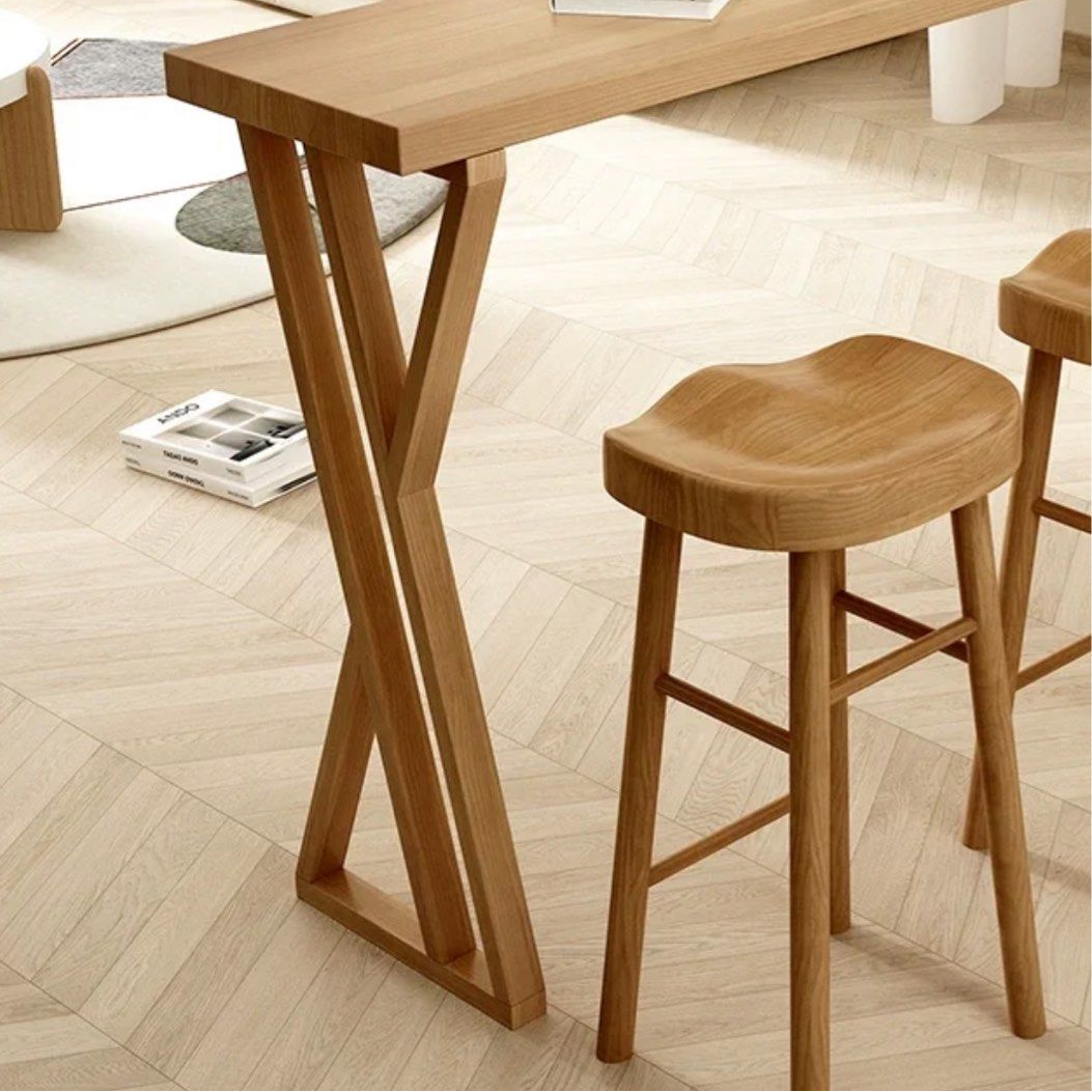MURPHY Scandinavian Solid Wood Bar Table - Radical Homes Singapore