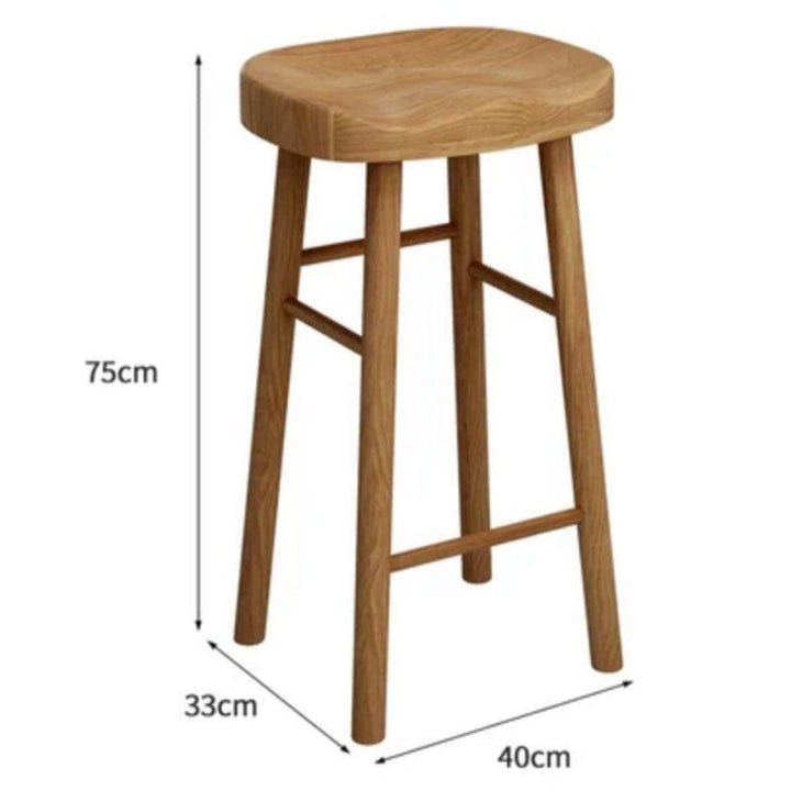 MURPHY Scandinavian Solid Wood Bar Table - Radical Homes Singapore