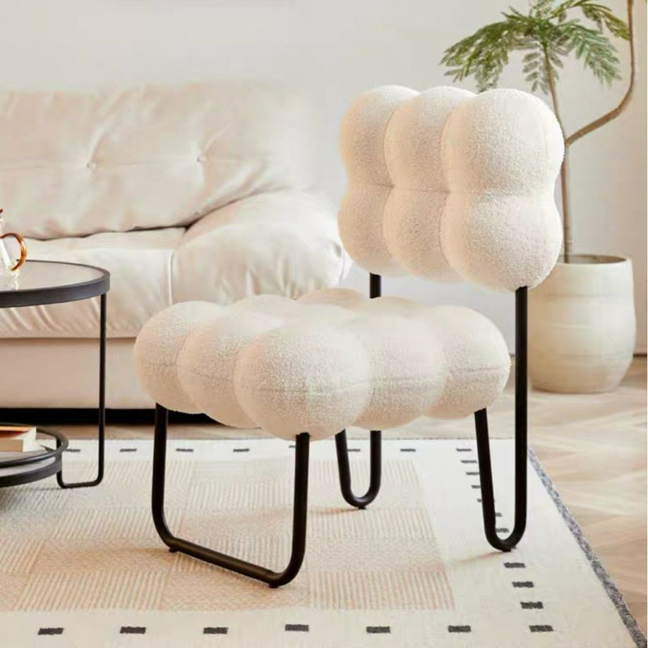 JOSEPH Japandi Boucle Lounge Chair - Radical Homes Singapore
