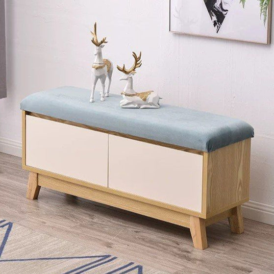ENDYMION Scandinavian Shoe Cabinet Bench - Radical Homes Singapore