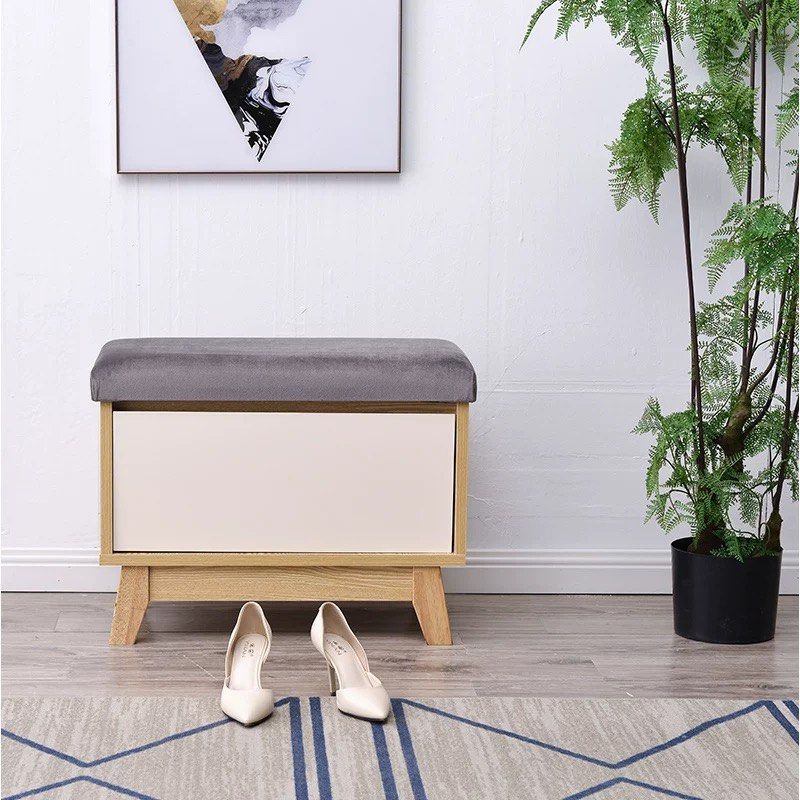 ENDYMION Scandinavian Shoe Cabinet Bench - Radical Homes Singapore