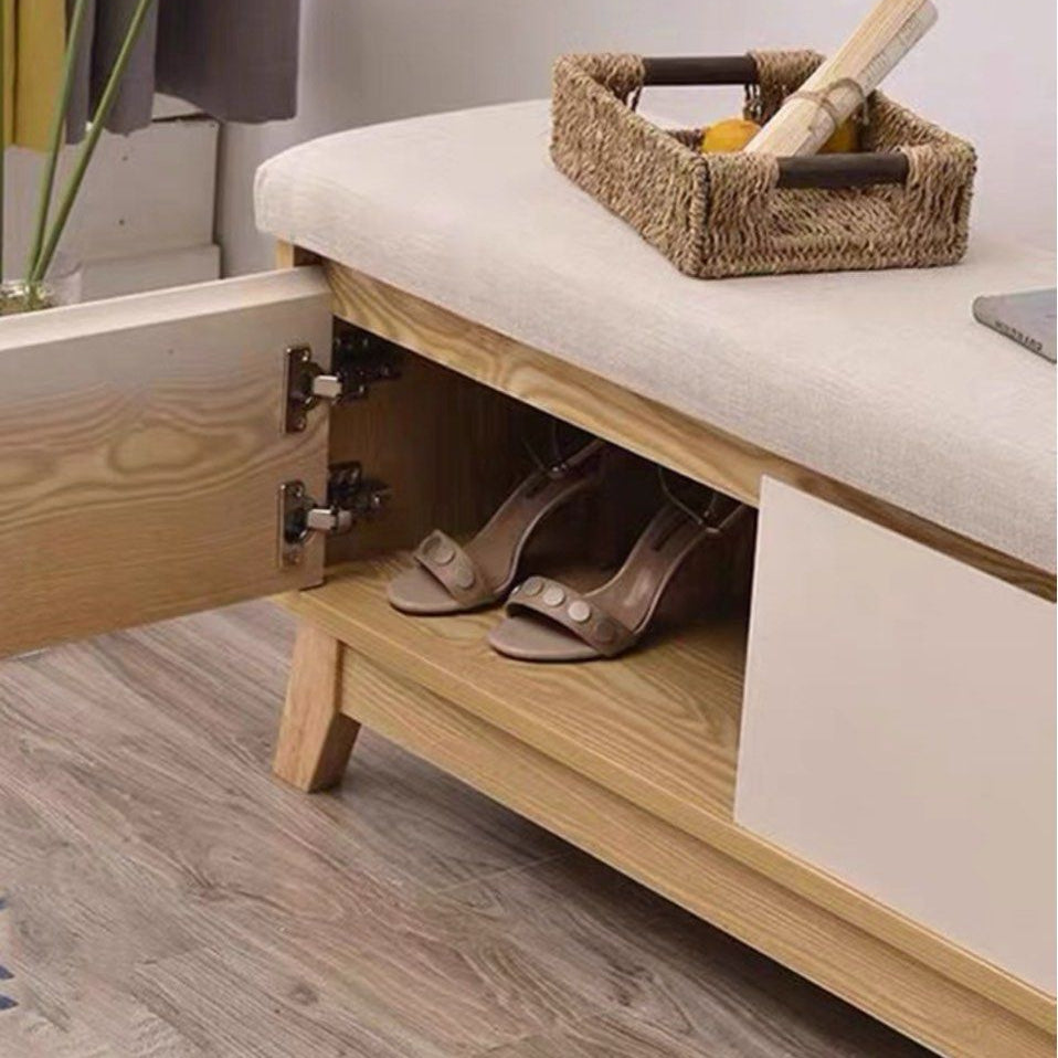 ENDYMION Scandinavian Shoe Cabinet Bench - Radical Homes Singapore