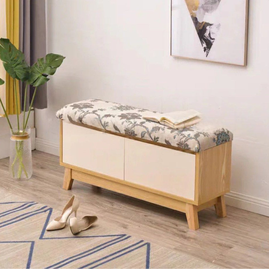 ENDYMION Scandinavian Shoe Cabinet Bench - Radical Homes Singapore