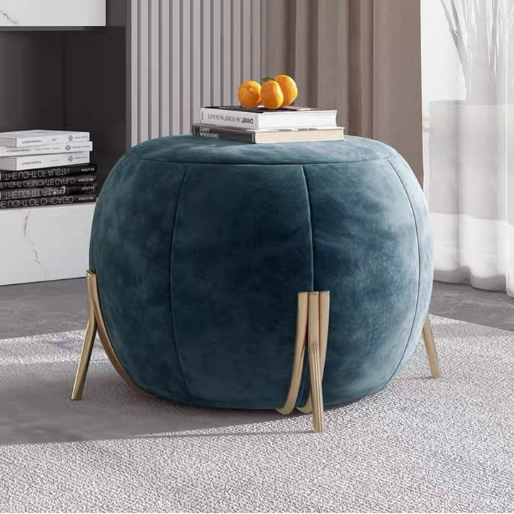 LOGAN Modern Velvet Leisure Chair - Radical Homes Singapore