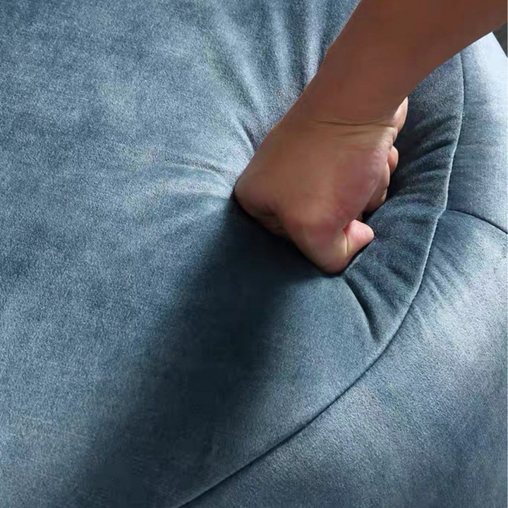 LOGAN Modern Velvet Leisure Chair - Radical Homes Singapore