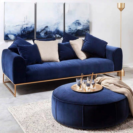 FIORENZA Modern Italian Velvet Sofa - Cassa Haus Singapore