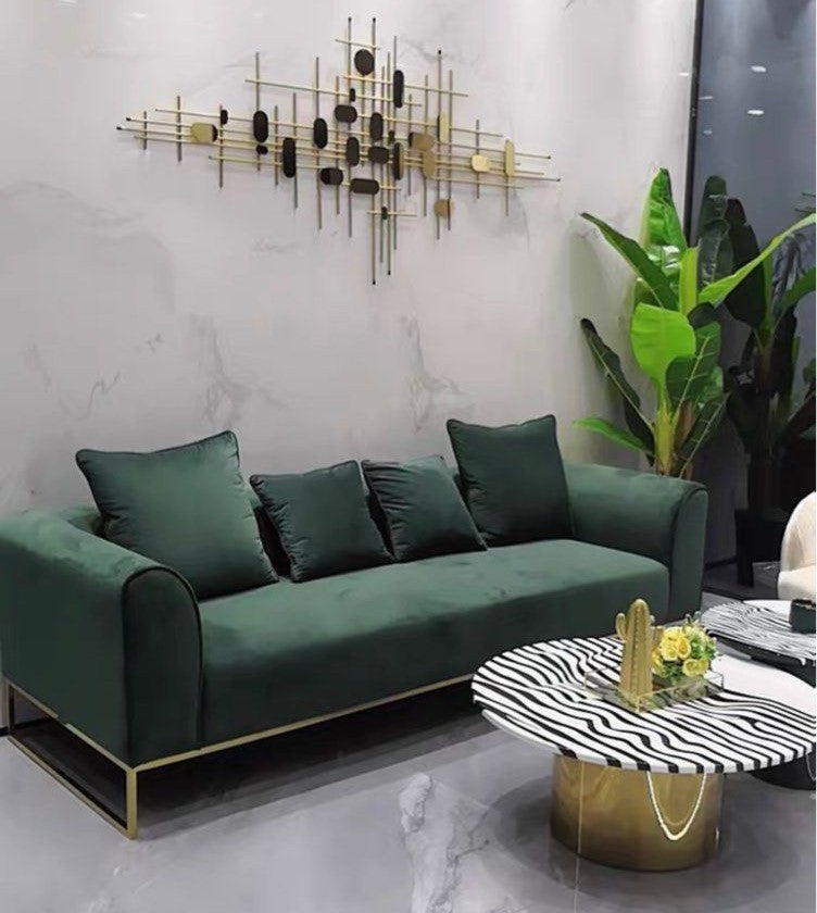 FIORENZA Modern Italian Velvet Sofa - Cassa Haus Singapore