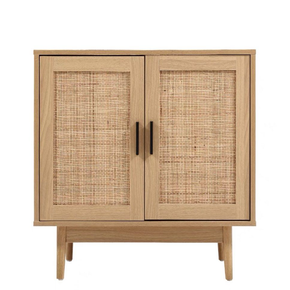 VIDA Rustic Rattan Sideboard - Radical Homes Singapore