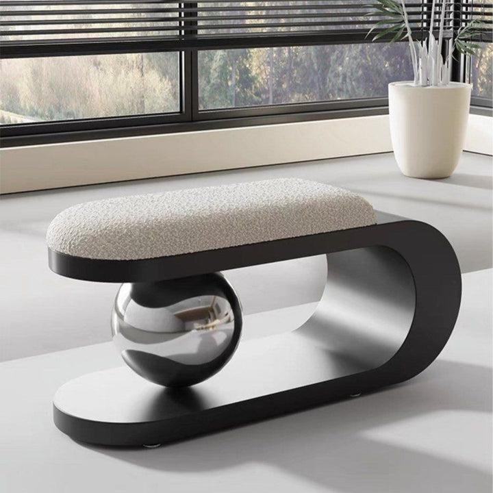 GATLIN Modern Boucle Bench - Radical Homes Singapore
