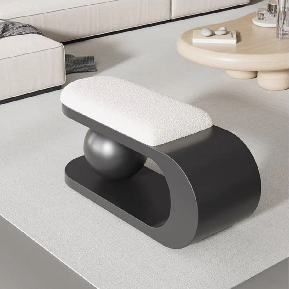 GATLIN Modern Boucle Bench - Radical Homes Singapore