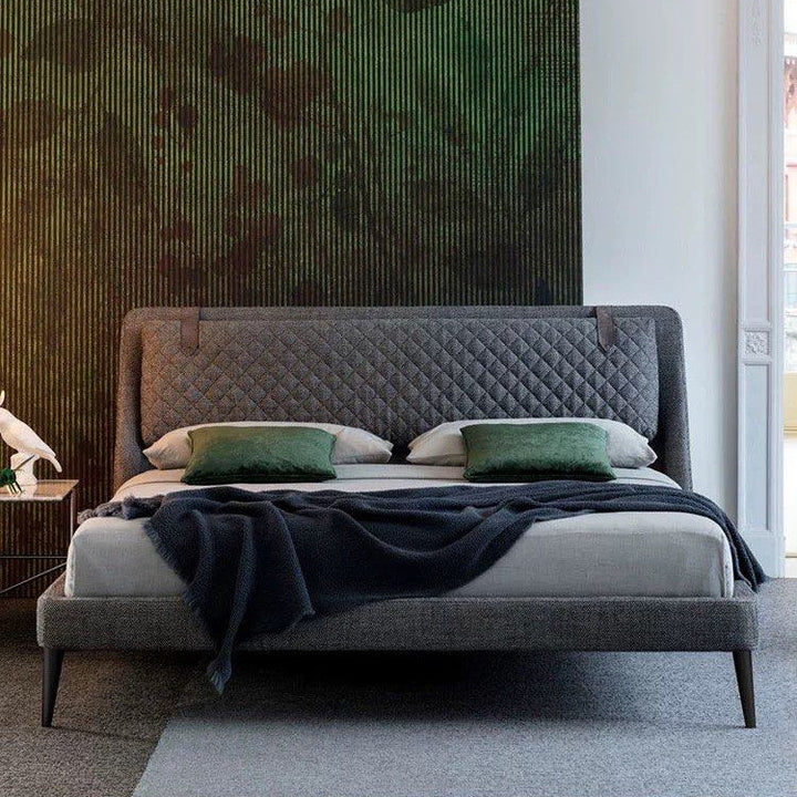 KOZIO Modern Fabric Bedframe - Radical Homes Singapore