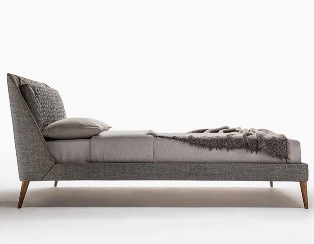 KOZIO Modern Fabric Bedframe - Radical Homes Singapore