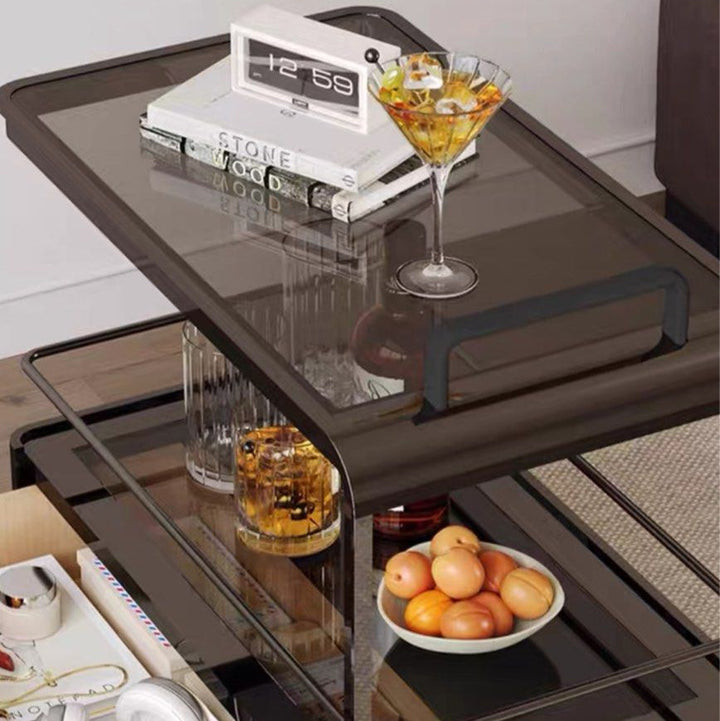 CRUZ Modern Bar Cart With Drawer - Cassa Haus Singapore