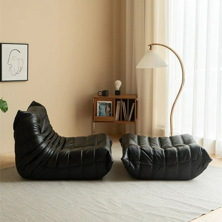 ALETHEA Faux Leather Lounge chair - Radical Homes Singapore