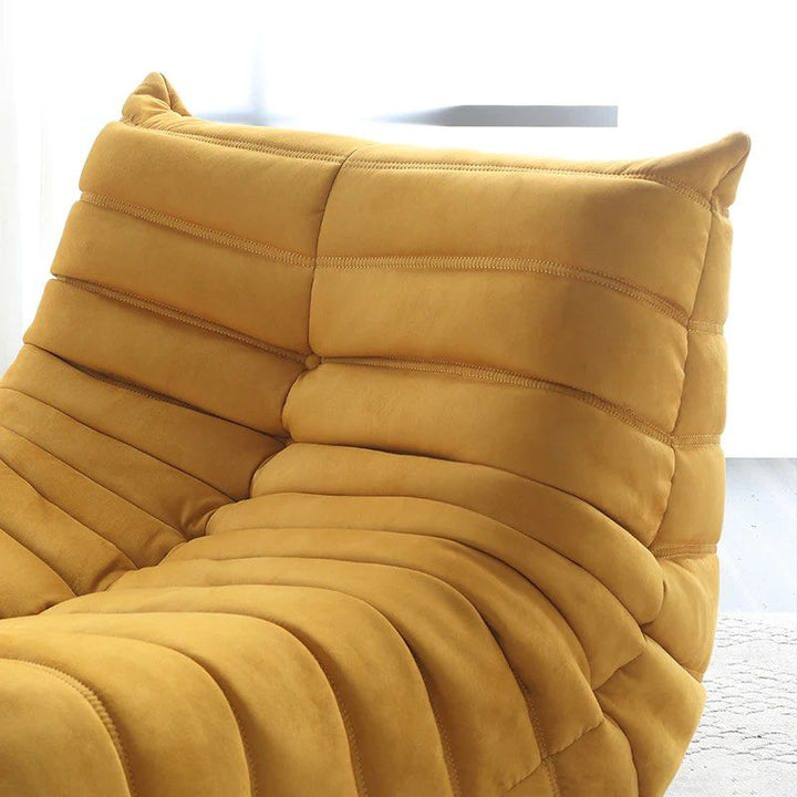 KRUSKI Velvet Lounge Chair - Radical Homes Singapore