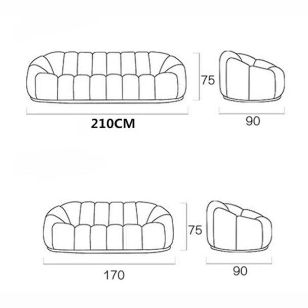 FORENZA Modern Boucle Sofa - Radical Homes Singapore