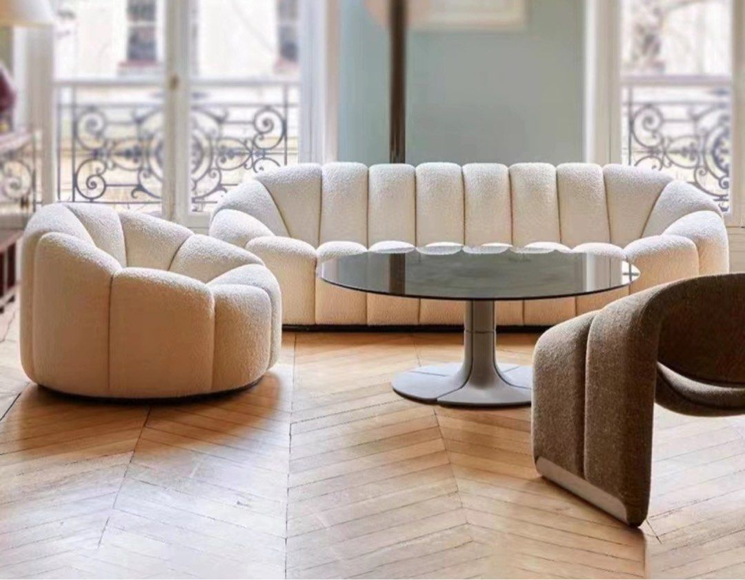 FORENZA Modern Boucle Sofa - Radical Homes Singapore