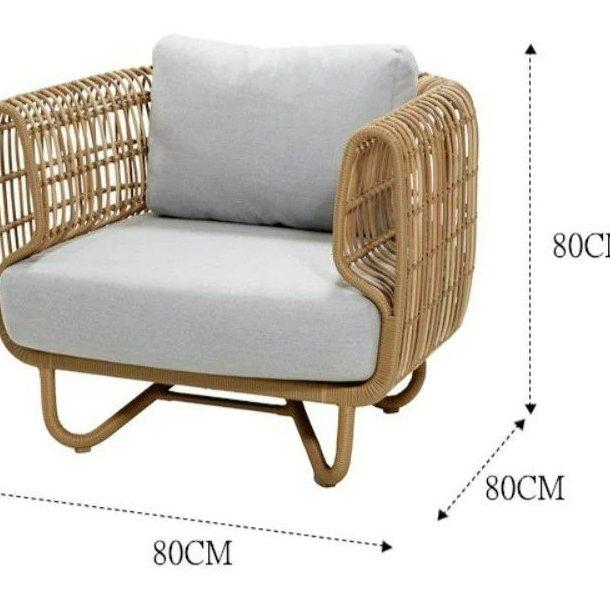 ISABEL Rattan Armchair - Radical Homes Singapore