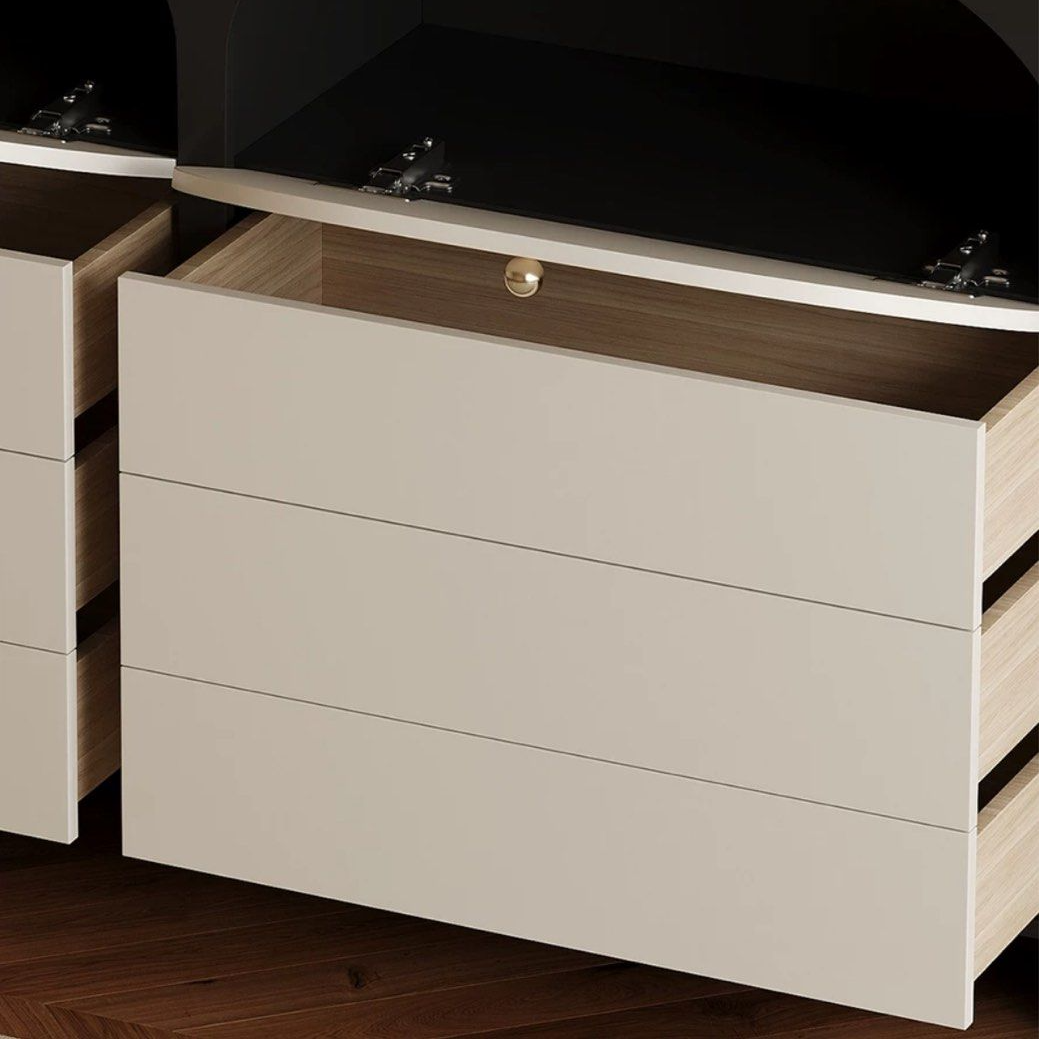 KAMIRO Modern Sideboard Drawers - Radical Homes Singapore