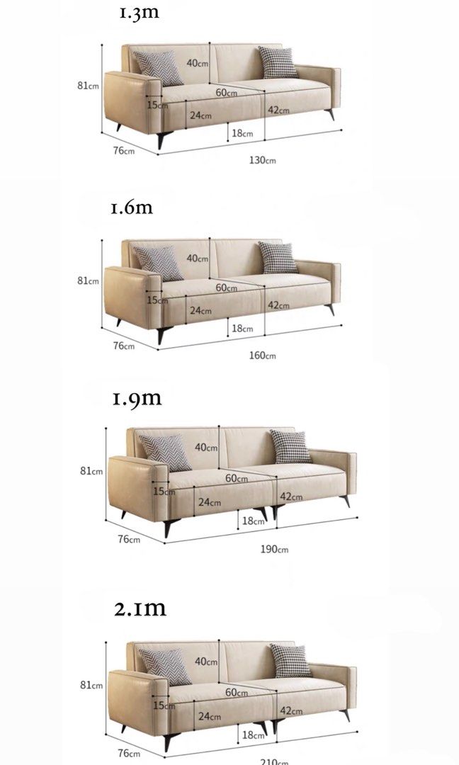 VIROLO Modern Leathaire Sofa - Radical Homes Singapore