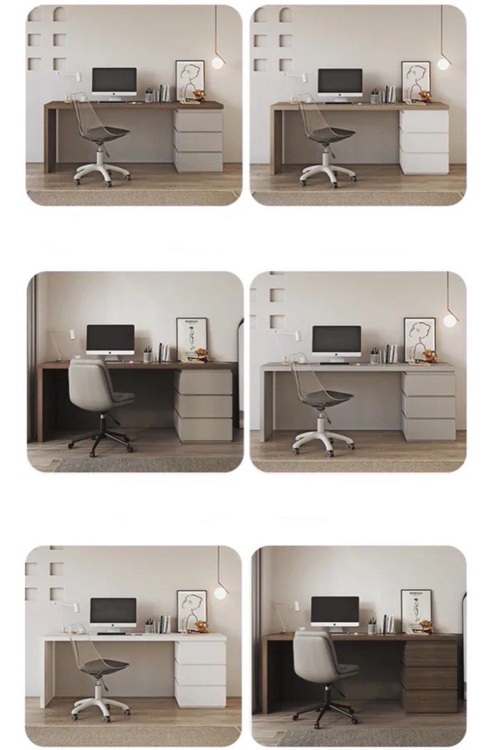 ISIDORE Modern Study Desk - Radical Homes Singapore