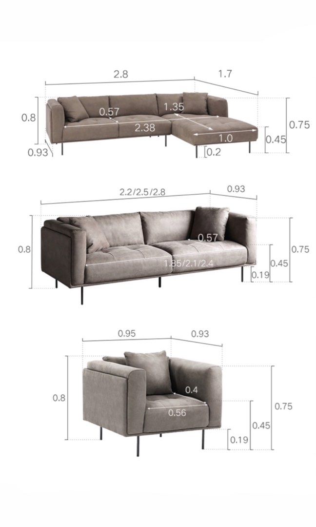 ORSON Modern Fabric Sofa - Cassa Haus Singapore