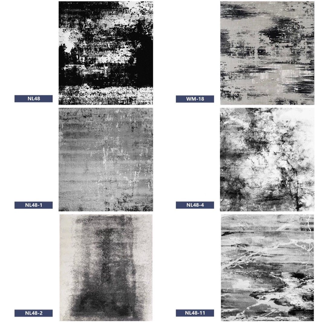 LUPIN Modern Abstract Rug - Radical Homes Singapore