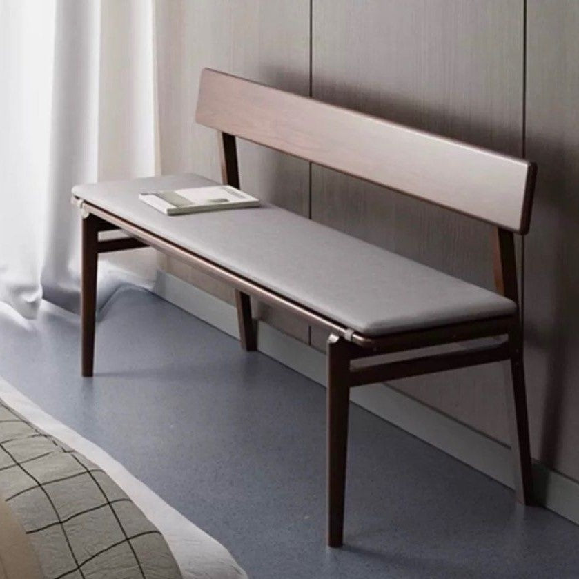 GARRICK Modern Solid Wood Dining Bench - Radical Homes Singapore