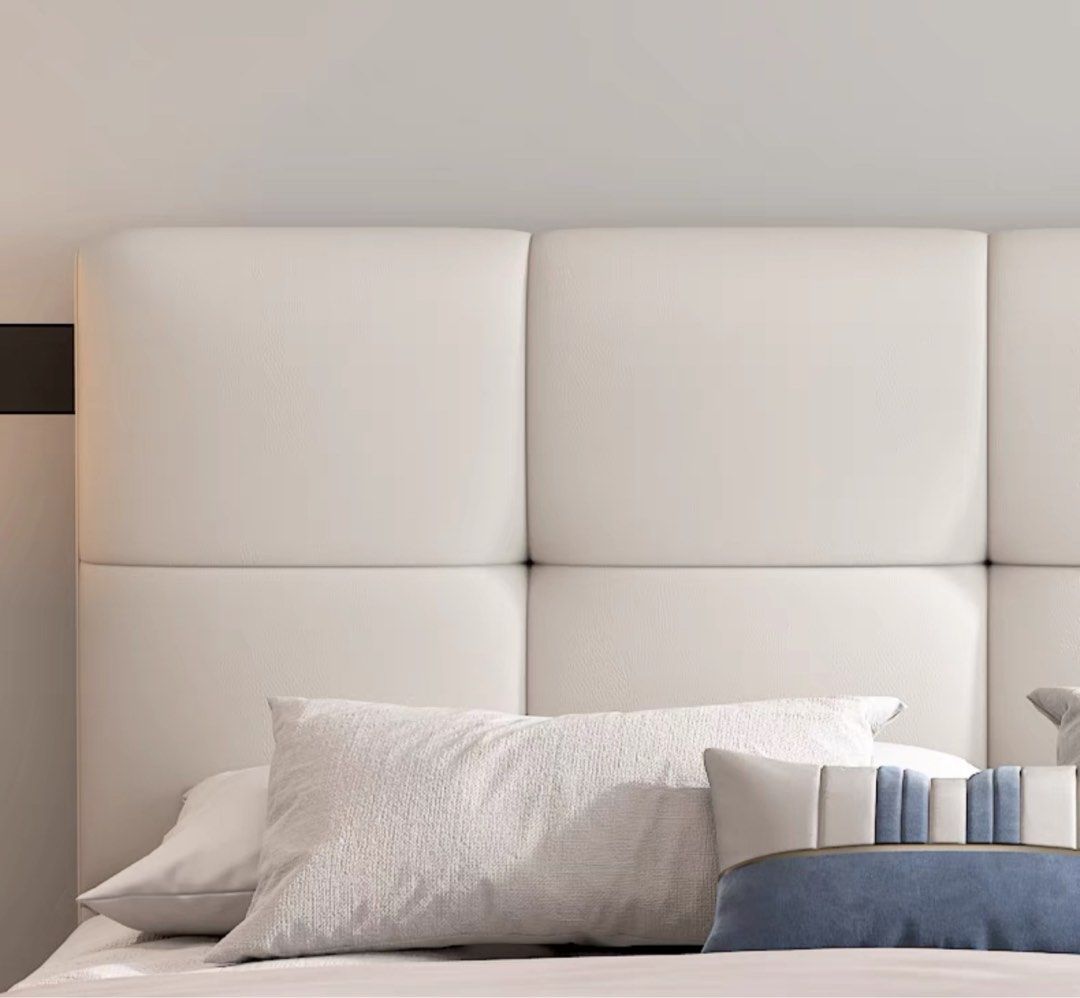 ORVENA Modern Genuine Leather Bedframe - Cassa Haus Singapore