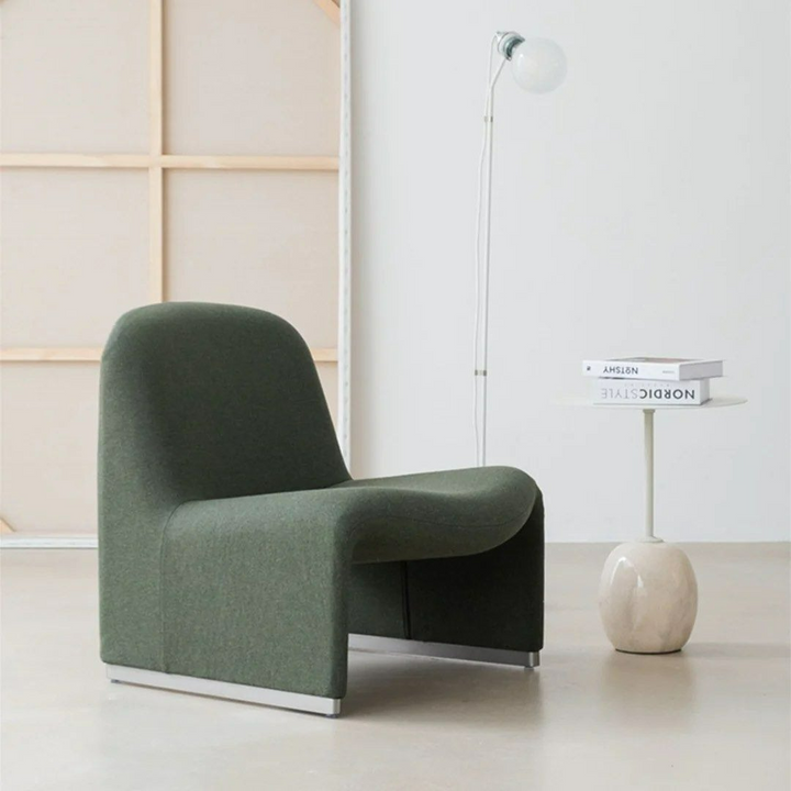 WAYLAND Cotton Lounge Chair - Radical Homes Singapore