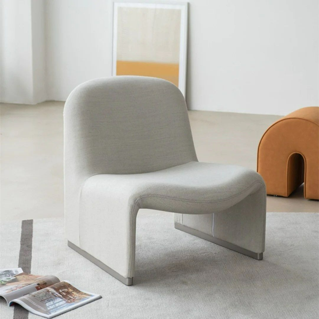WAYLAND Cotton Lounge Chair - Radical Homes Singapore