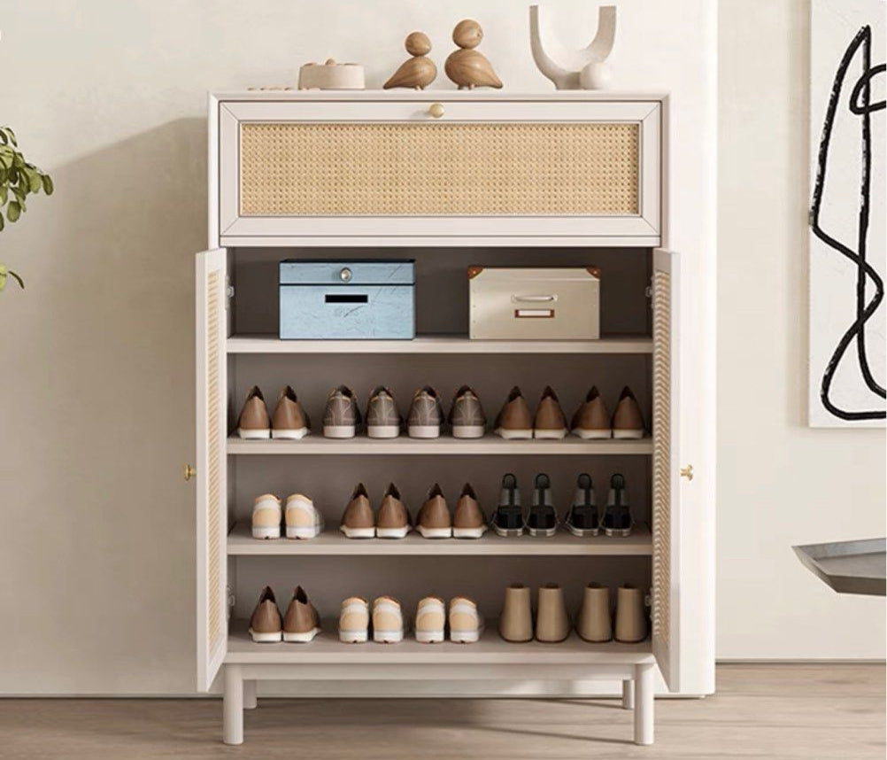 LEISSE Scandinavian Shoe Cabinet - Radical Homes Singapore