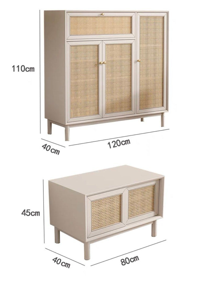 LEISSE Scandinavian Shoe Cabinet - Radical Homes Singapore