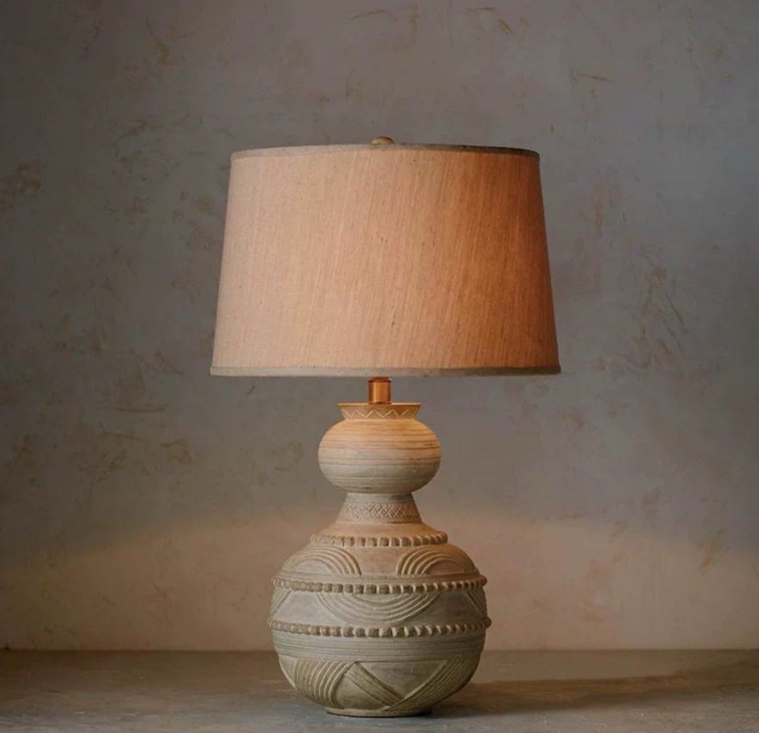 LEOA Antique Table & Floor Lamp - Radical Homes Singapore