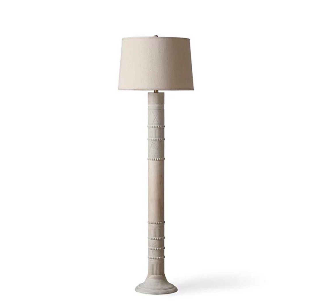 LEOA Antique Table & Floor Lamp - Radical Homes Singapore